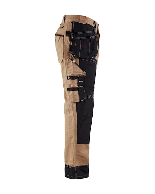 Blåkläder 1500132 Craftsman Hosen X1505 KHAKI/Schwarz C60 Khaki/Schwarz Gr. C60, Khaki/Schwarz Gr. C