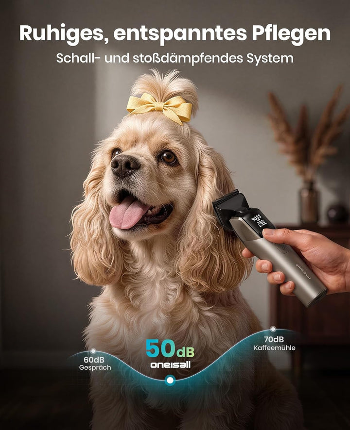 oneisall Profi Schermaschine Hund Langhaar