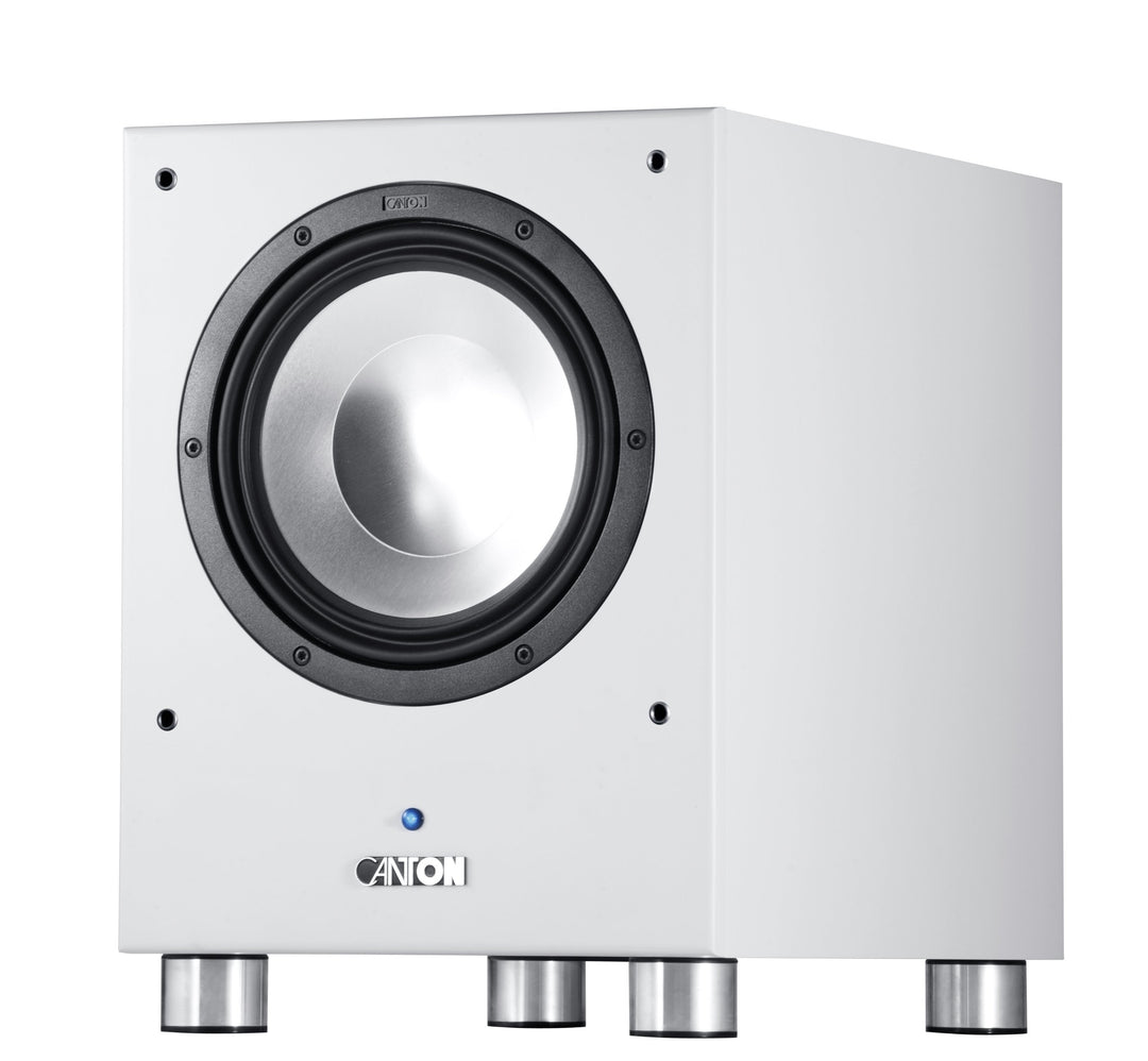 Canton SUB 8.2 aktiver Subwoofer (200/250 Watt) weiss (Stück)