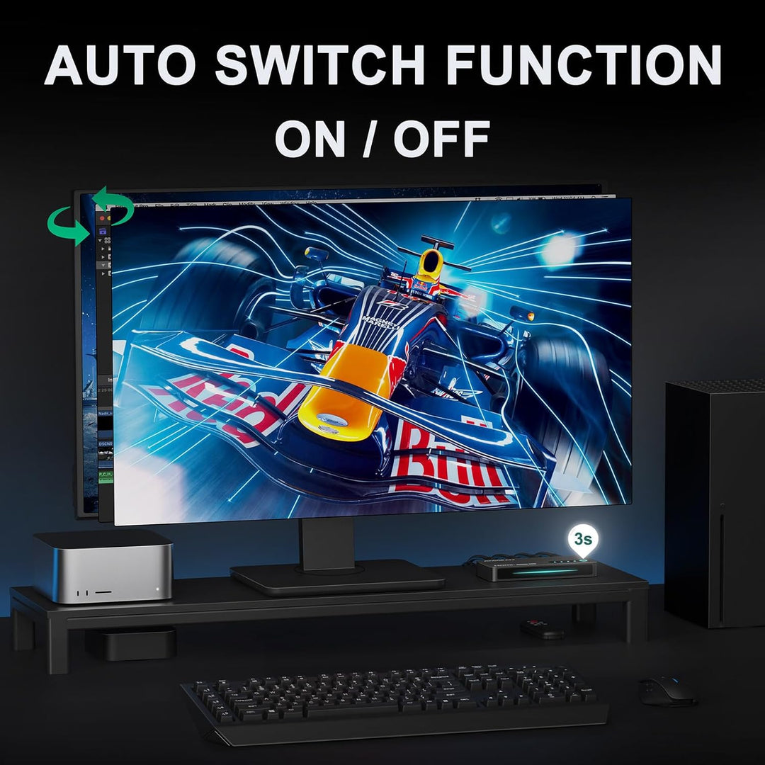 AVIDGRAM HDMI Switch 2.1 (hdmi 2.1 Switch 3x1), hdmi 2.1 switch 3x1