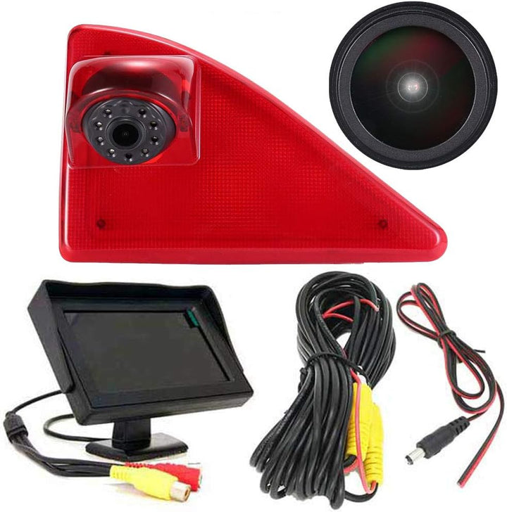 4.3 Zoll TFT LCD Farbdisplay Auto Monitor + 1280 * 720 Pixel 1000TV Linien HD Nachtsicht Rückfahrkam