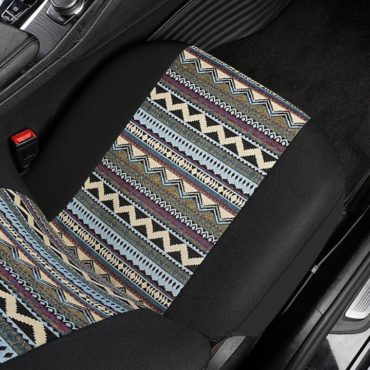 SOBONITO Auto-Sitzbezüge Vordersitze Universal,Bohème-Stil,Auto-Sitzschoner,Auto-Schonbezüge,Schwere