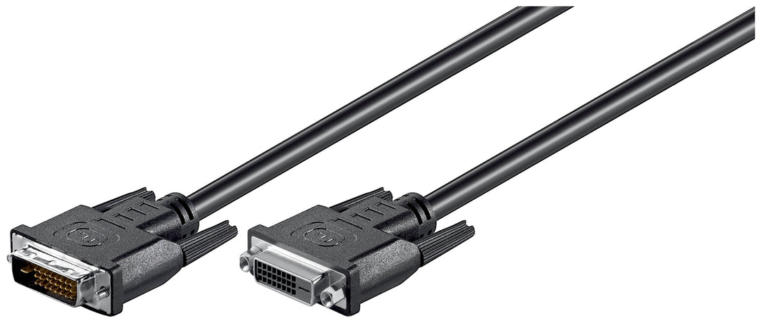 Wentronic DVI-D Verlängerungskabel Dual Link (DVI-D (24+1) Stecker auf DVI-D (24+1) Buchse) 10 m