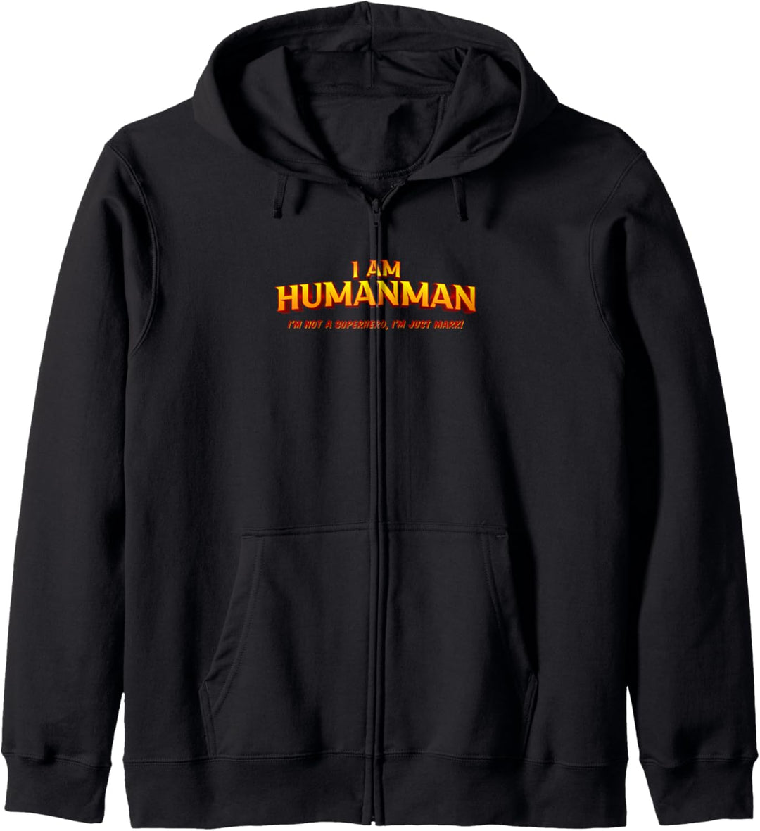 HumanMan Lustiger Gag Superhelden Geburtstag für Mark Kapuzenjacke