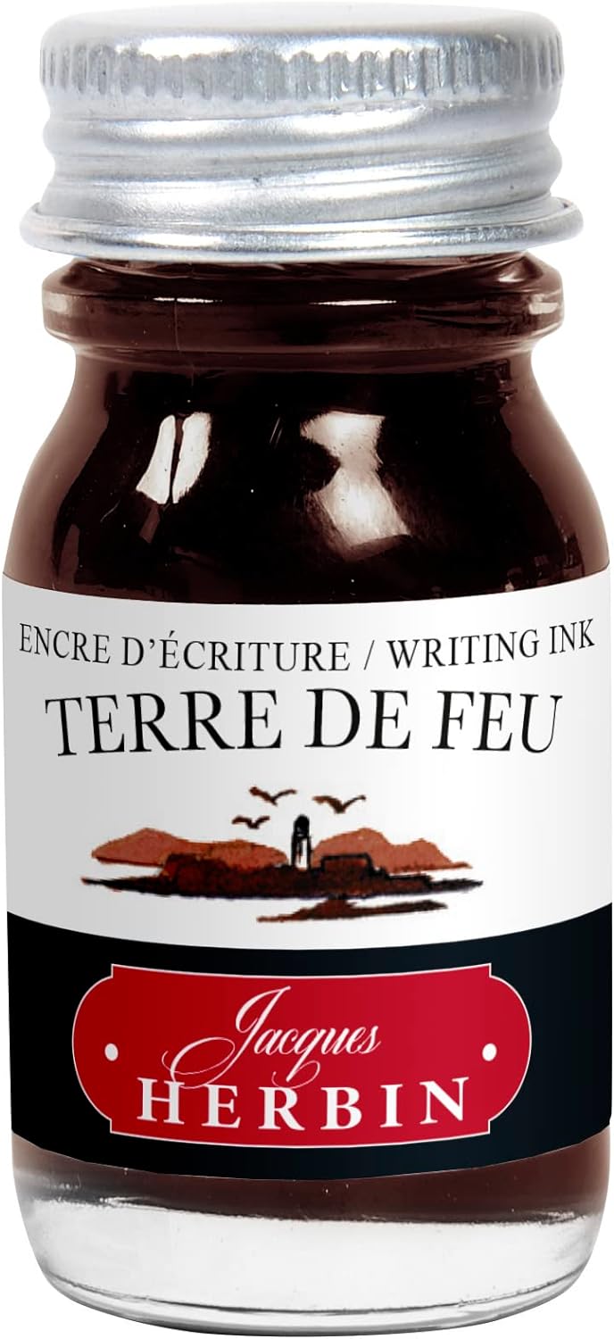 J.Herbin 18503T Tintenset mit 5 Tintenflakons (10ml, ideal für Zeichnen und Kalligraphie, Herbst) 1