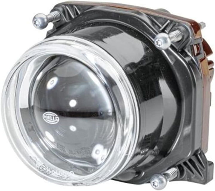 HELLA - Halogen/DE-Hauptscheinwerfer - 90mm Performance - 12V - rund - Referenzzahl: 12.5 - Einbau -