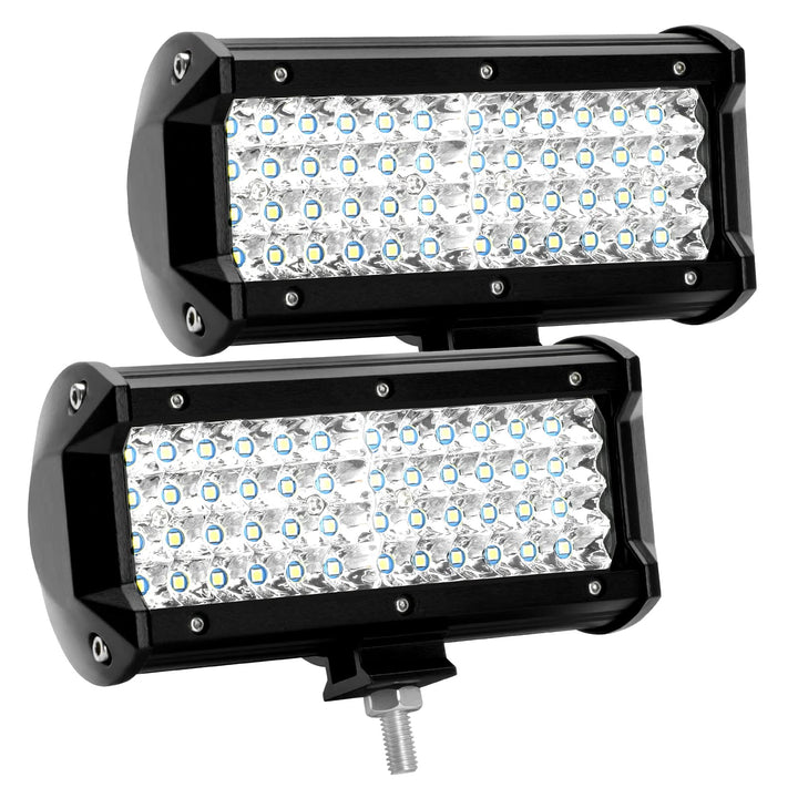 Kraumi LED Arbeitsscheinwerfer 7 Zoll 288W Cree LED Zusatzscheinwerfer 12V 28,700lm Auto Scheinwerfe