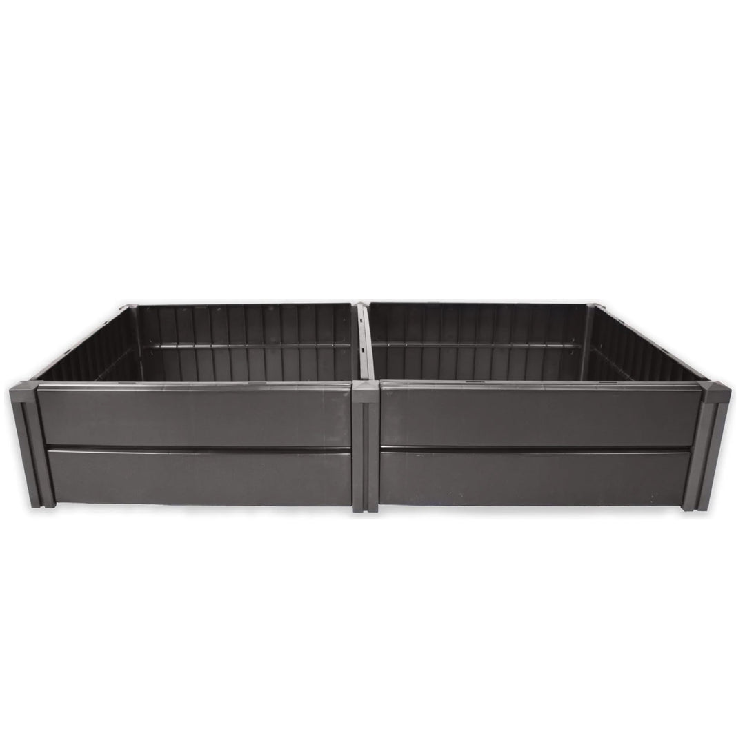 NEUSTANLO | Hochbeet Beetlo L | 158 ×82×31 cm | 336L | aus wetterfestem Kunststoff | pflegeleichtes
