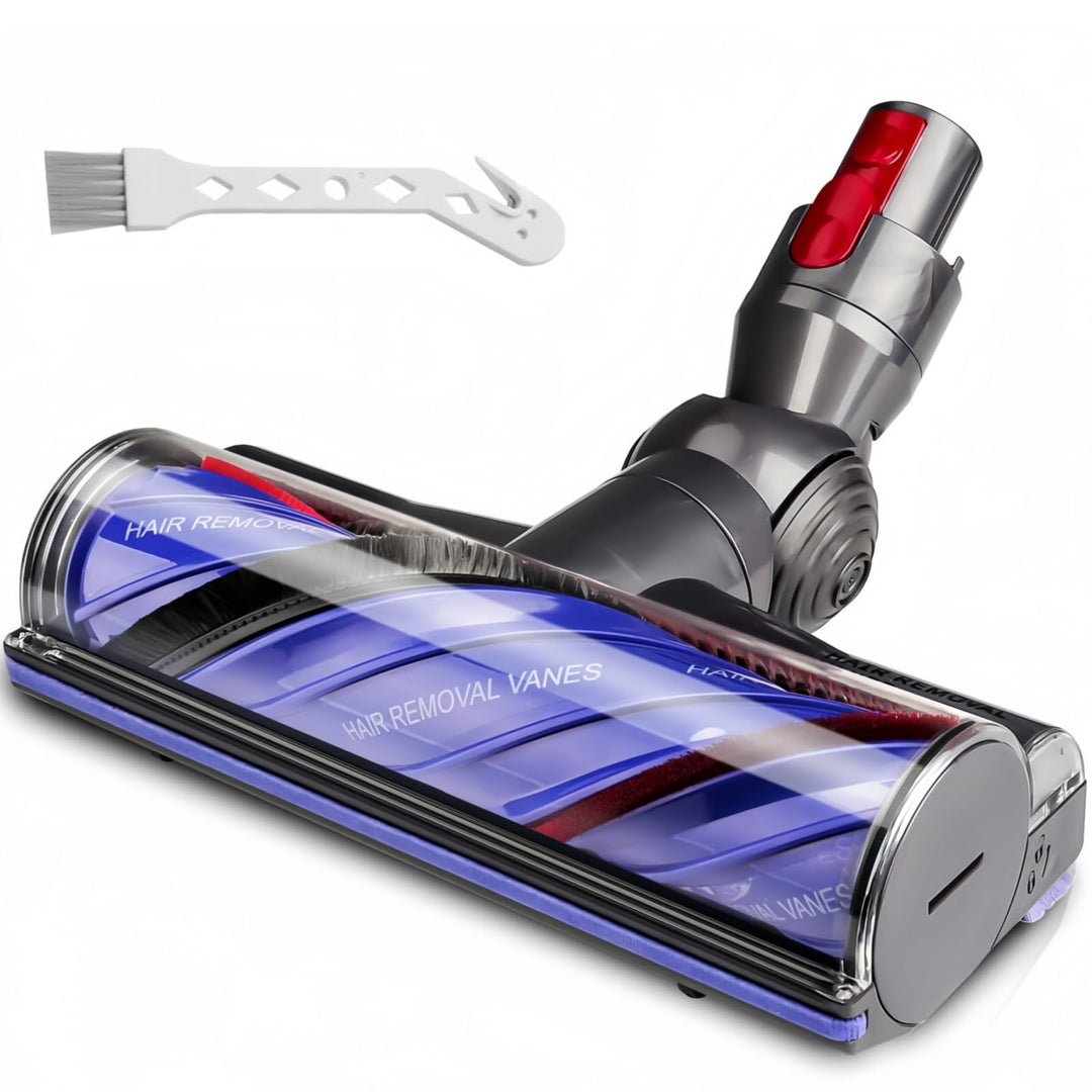 Anti-Verwicklungs Bodenbürste für Dyson V7 V8 V10 V11 V15 Staubsauger, TorqueDrive Motorhead Turbobü