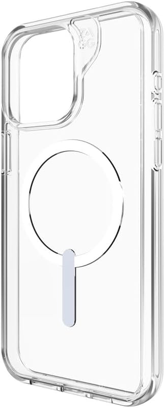 ZAGG Crystal Palace Schutzhülle für Apple iPhone 15 Pro, MagSafe,4 m Fallen, kabelloses Laden, Graph