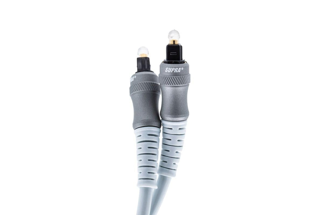Supra 1003100045 Glasfaserkabel, 2 m, Toslink, 2 m, Blau – Glasfaserkabel (2 m, Toslink, Stecker/Ste