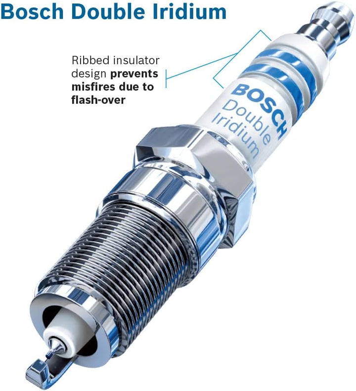 BOSCH 9606 Unterfahrschutz Doppel-Iridium 9606 1 Stück., Doppel-Iridium 9606 1 Stück.