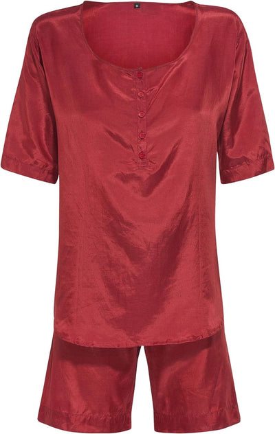 Cocoon Adventure Nightwear Damen, Pyjama M Raspberry, M Raspberry