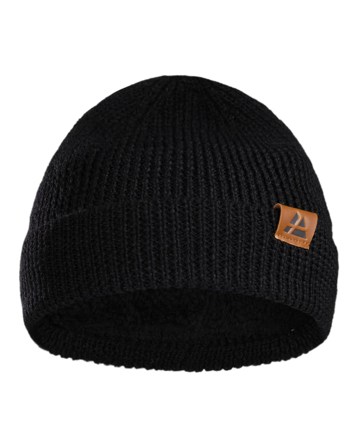 DANISH ENDURANCE Merinowolle Mütze mit Fleece, Warme Wintermütze, Stretchy & Bequem, Unisex, Beanie