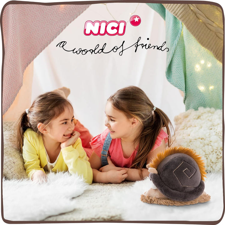 NICI Kuscheltier Urzeit-Schnecke Ignatz 30 cm – Plüschtier für Mädchen, Jungen & Babys – Flauschiges