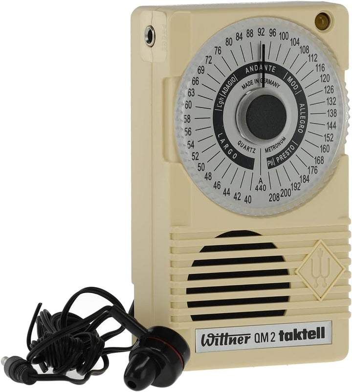 Wittner Metronom 861121 QM2 elfenbein QM2 elfenbein Single, QM2 elfenbein Single