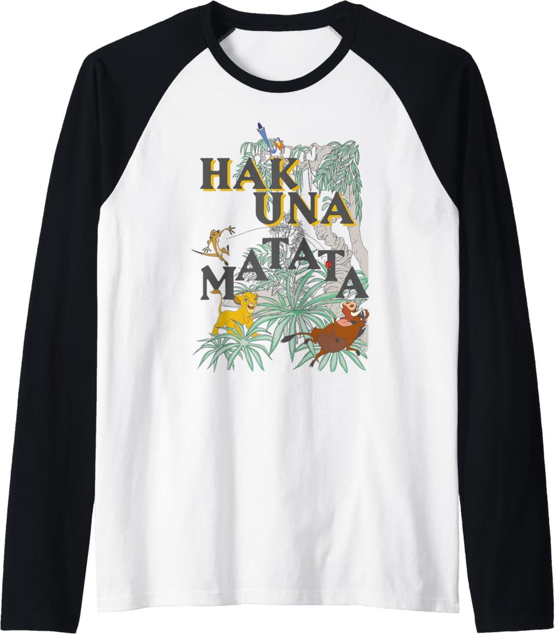 Disney The Lion King Hakuna Matata Mashup C1 Raglan