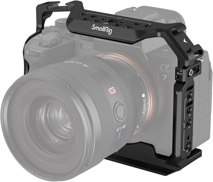 (Aktualisierte Version) SMALLRIG Full Cage Käfig für Sony Alpha 7R V/Alpha 7 IV/Alpha 7S III/Alpha 1