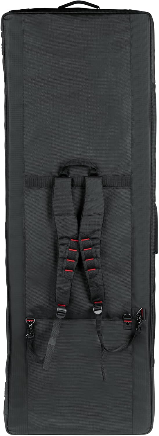 Gator G-PG-88 Keyboard Bag für 88 Tasten – Pro-Go Serie, gepolstert, mit Rucksackgurten & Regenschut