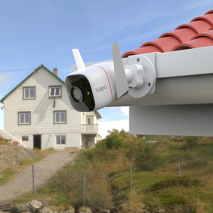 Dachrinnenhalterung für TP-Link Tapo C310/C320WS/C325WB Überwachungskamera Aussen &amp; DEKCO 2K/3MP Übe