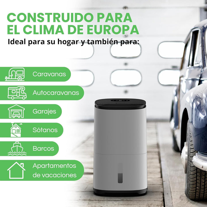 Meaco AreteOne 12L Luftentfeuchter & HEPA Luftreiniger für ein 50m² Haus entfernt Kondensation und F