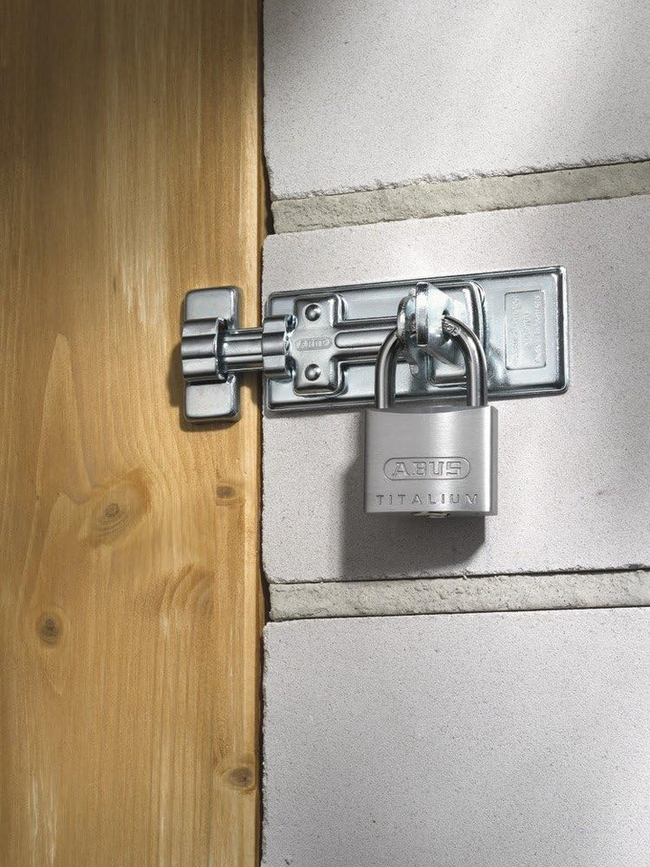 ABUS 54TI/50 54 Lock Tag Vorhängeschloss Vorhangschloss, silber 50 mm Standardbügel, 50 mm Standardb