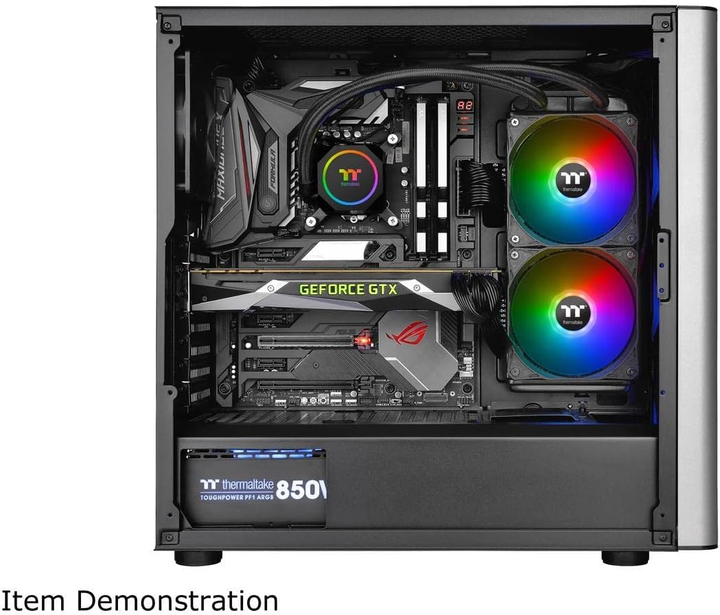 Thermaltake TH240 ARGB Sync All-In-One 240mm Wasserkühlung | 5V adressierbar | leise 2x 120-mm-Lüfte