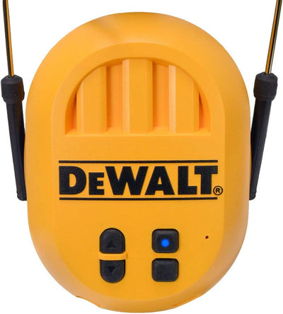 DEWALT Bluetooth Hearing Protector, Black/Yellow, Model:DPG17