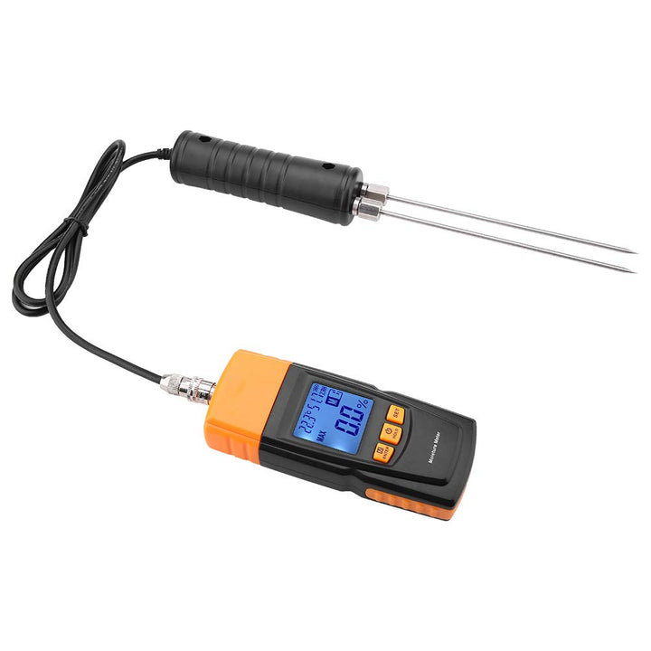 Profession Elles Hygrometer, GM620 LCD-Display Digital Einstellbare Holzschnitzel Feuchtigkeit Messe