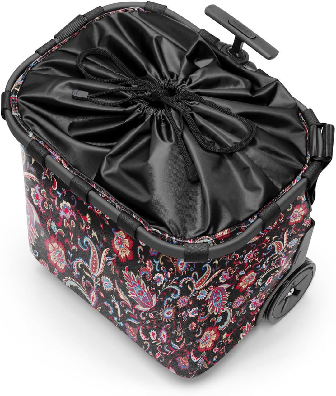 reisenthel carrycruiser Tragbarer Einkaufstrolley mit stabilem Aluminiumrahmen, Schultergurt und her