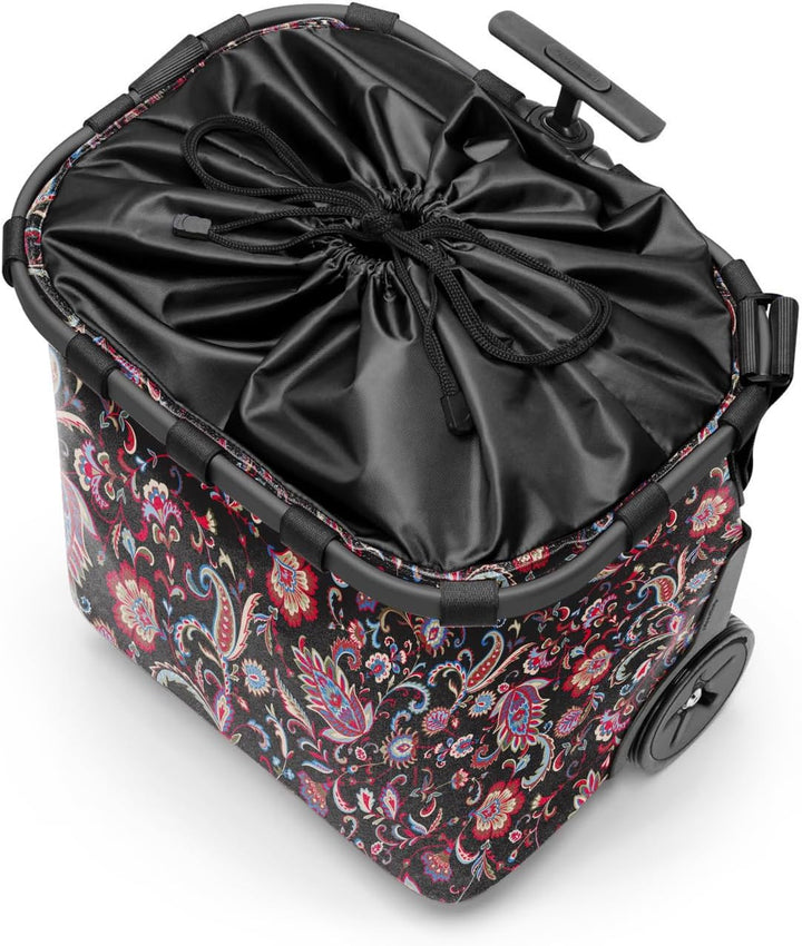 reisenthel carrycruiser Tragbarer Einkaufstrolley mit stabilem Aluminiumrahmen, Schultergurt und her