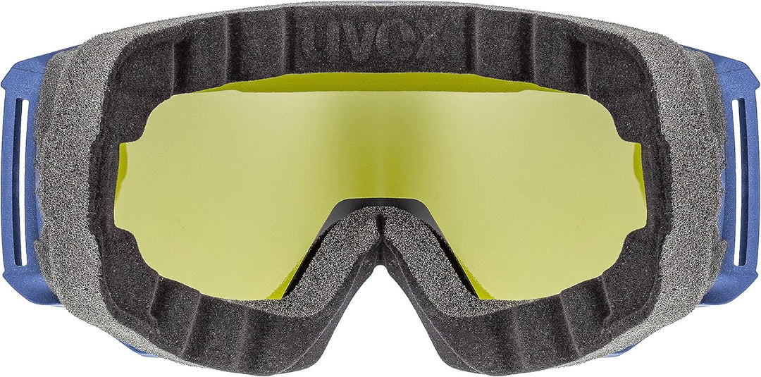 uvex Unisex Athletic Fm Skibrille (1er Pack) Einheitsgrösse navy matt/blue-radar, Einheitsgrösse nav