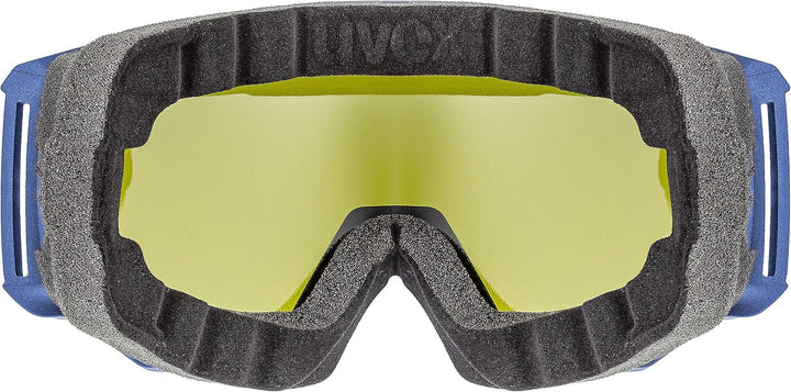 uvex Unisex Athletic Fm Skibrille (1er Pack) Einheitsgrösse navy matt/blue-radar, Einheitsgrösse nav