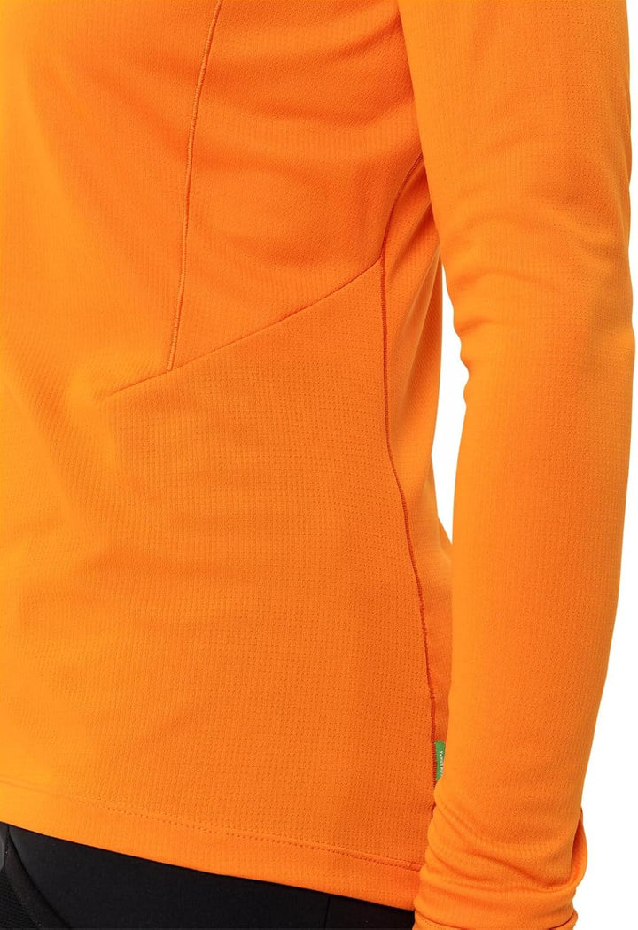 VAUDE Women's Larice Light Shirt II - Langarmshirt Damen - Funktionsshirt Damen 34 Kurkuma, 34 Kurku