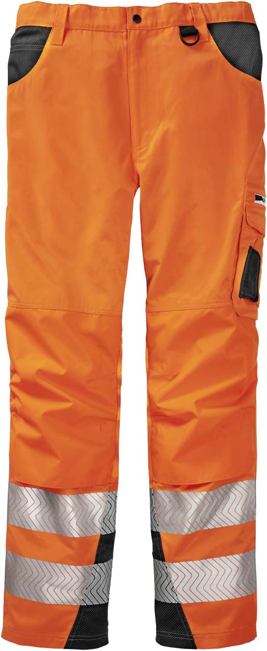 4Protect Warnschutz Bundhose "Tennessee", 1 Stück, 106, leuchtorange / grau, 3850-106 Leuchtorange /