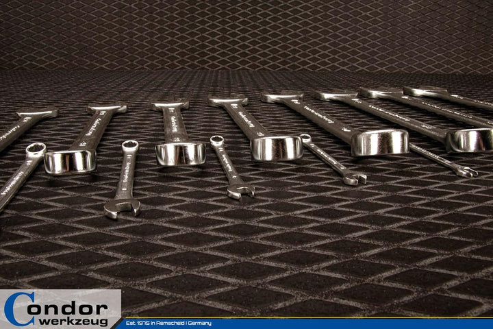 CONDOR Werkzeug 35-26T | Gabel-Ringschlüssel-Satz | 26-tlg. | Chrom-Vanadium-Stahl verchromt | 4-32