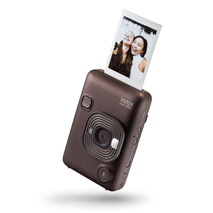 INSTAX Mini LiPlay 2 Digital Hybrid Camera Deep Bronze, Deep Bronze