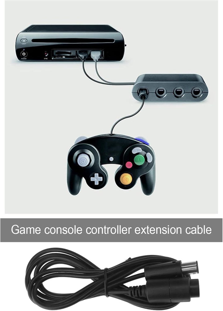 YINETTECH 4 Stück Joypad Verlängerungskabel 1,8 M Verlängerungskabel für Spielkonsolen-Controller Ko