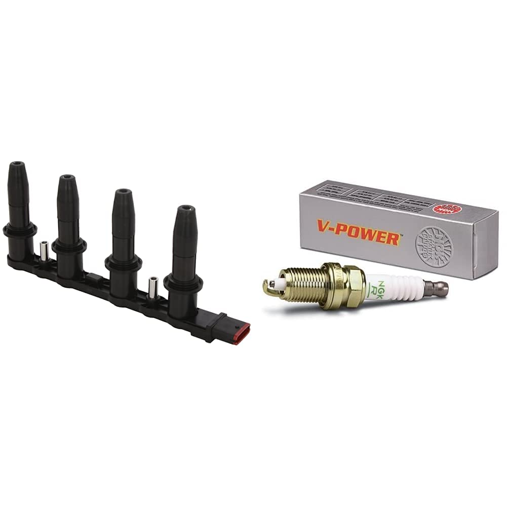 NGK 48004 Zündspule & 5165 Zündkerze Bundle mit 5165 Zündkerze, Bundle mit 5165 Zündkerze
