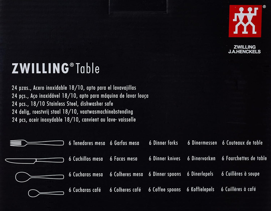 ZWILLING Artic Tafelbesteck, 24-teilig