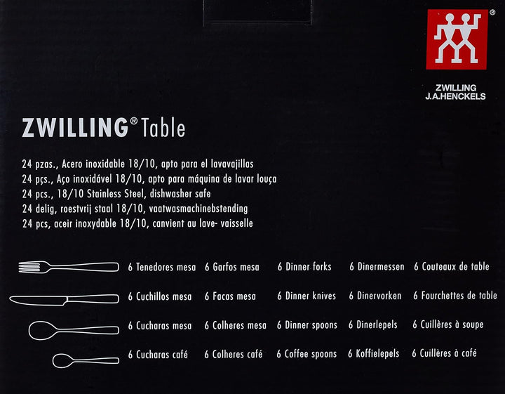 ZWILLING Artic Tafelbesteck, 24-teilig