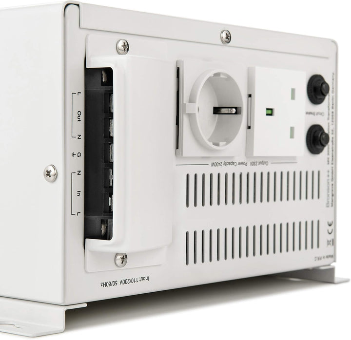 Bronson++ MII 3000 Trenntransformator Trenntrafo 3000 Watt - In: 110V/230V - Out: 230V, 3000 Watt
