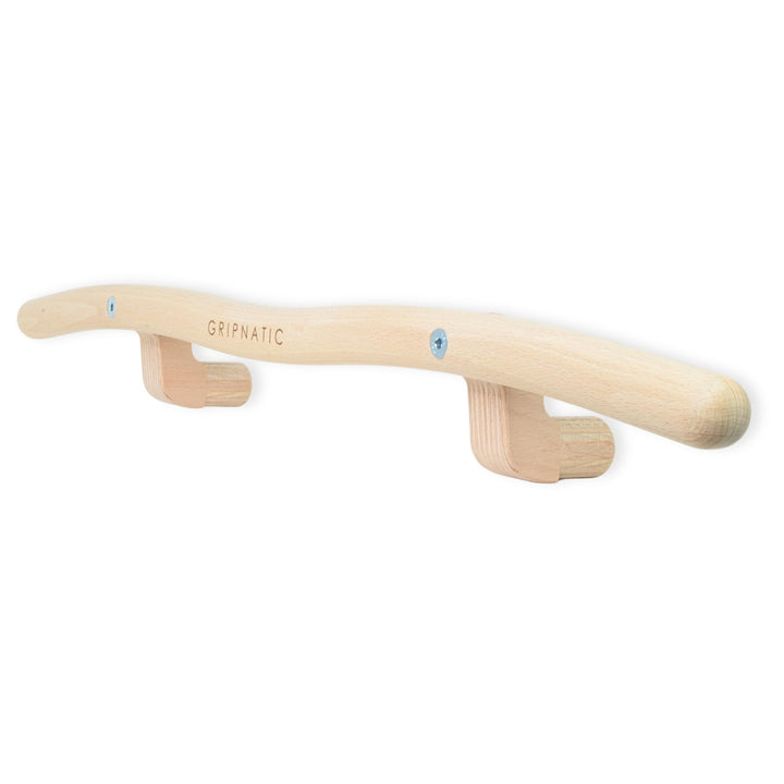Buchenholz Klimmzugstange für FingerPeg 1.0 Hangboard, Abnehmbar | Abnehmbare Buchenholz-Stange für