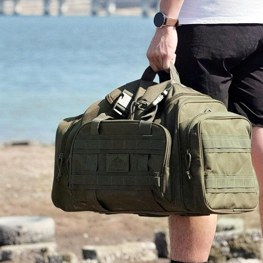 Duffle Bag Gymnastiktasche Reise- Wander- & Trekking-Sporttasche Jagd- & Angeltasche Hochwertig & La
