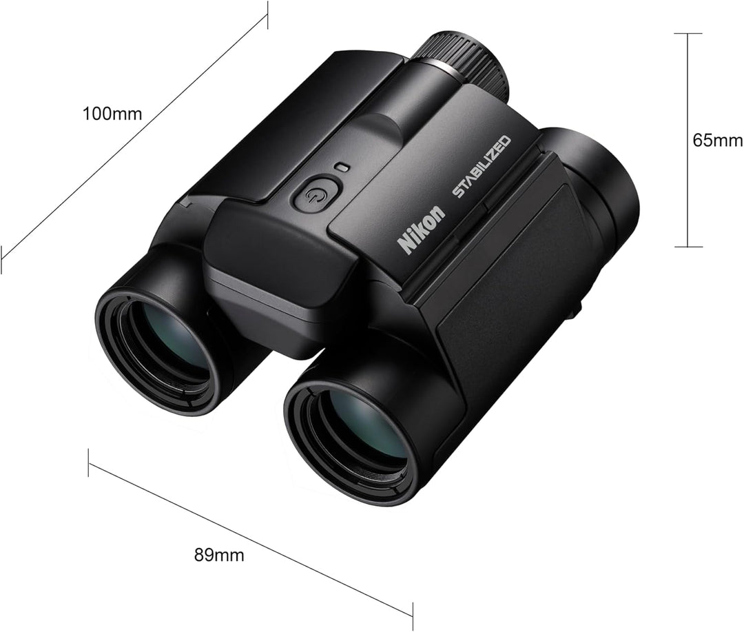 Nikon Fernglas STABILIZED 12X25 S (kompaktes und ultraleichtes Fernglas mit Bildstabilisierung), STA