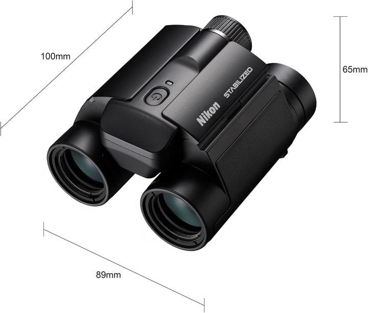 Nikon Fernglas STABILIZED 12X25 S (kompaktes und ultraleichtes Fernglas mit Bildstabilisierung), STA