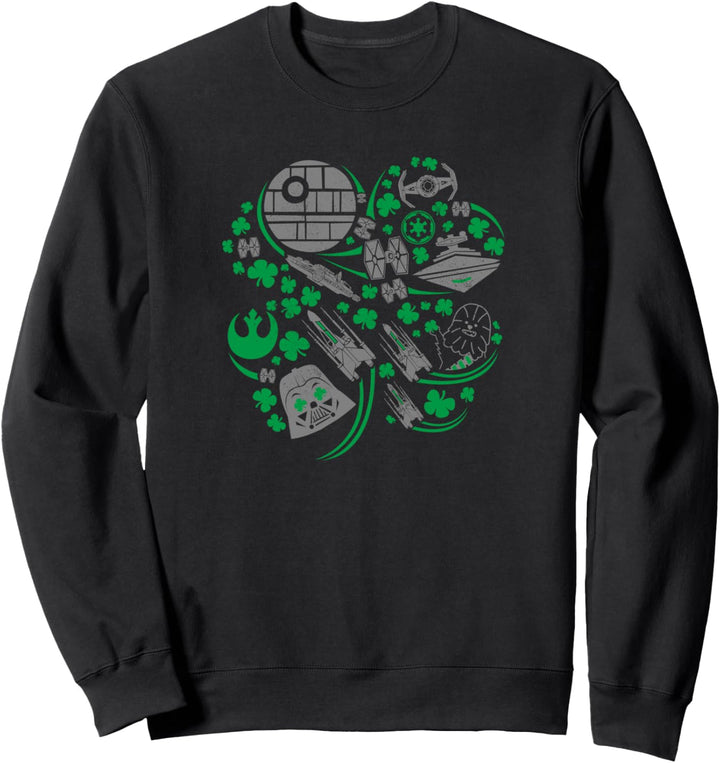 Star Wars Lucky Shamrock St. Patrick’s Day Sweatshirt