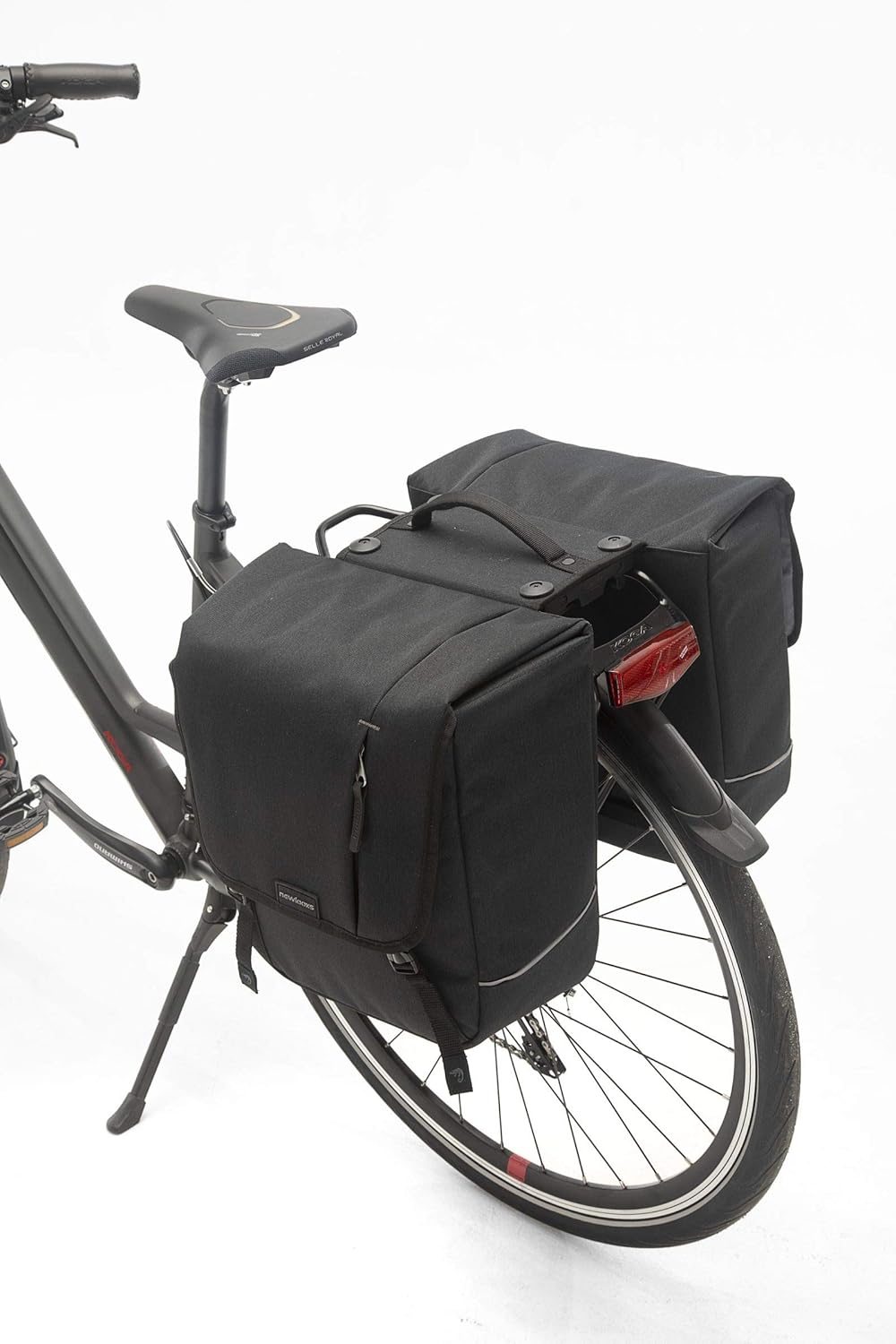New Looxs Unisex-Adult Nova Double Racktime Doppelpacktasche 32 Liter Schwarz, 32 Liter Schwarz