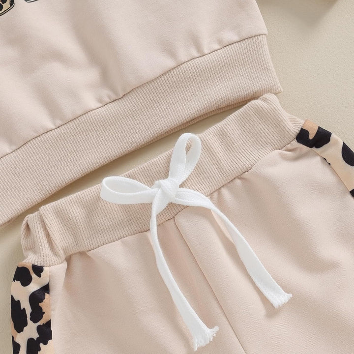 Baby Mädchen Kleidung Sweatshirt Mama's Mini + Lange Hose Zweiteiler Babykleidung Set Kleinkind Outf