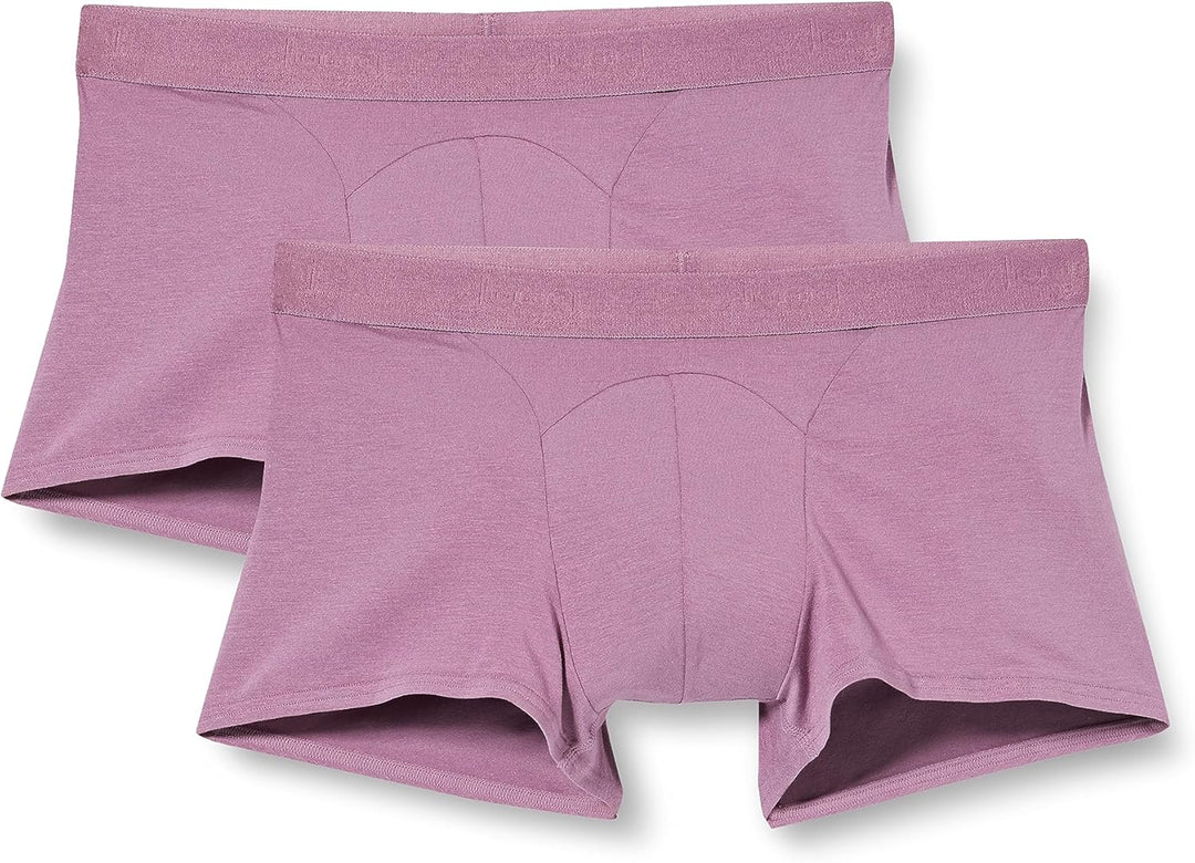 Sloggi Herren Retroshorts, Blickdicht (2er Pack) XL Grapeade, XL Grapeade